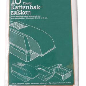 Merkloos Plastic Kattenbakzak Voor Extra Grote Kattenbakken