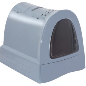Imac Kattenbak Zuma Met Schuiflade Blauw